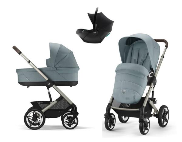 CYBEX TALOS S LUX SKY BLUE + AUTOSEDAČKA BABY SAFE CORE ZDARMA