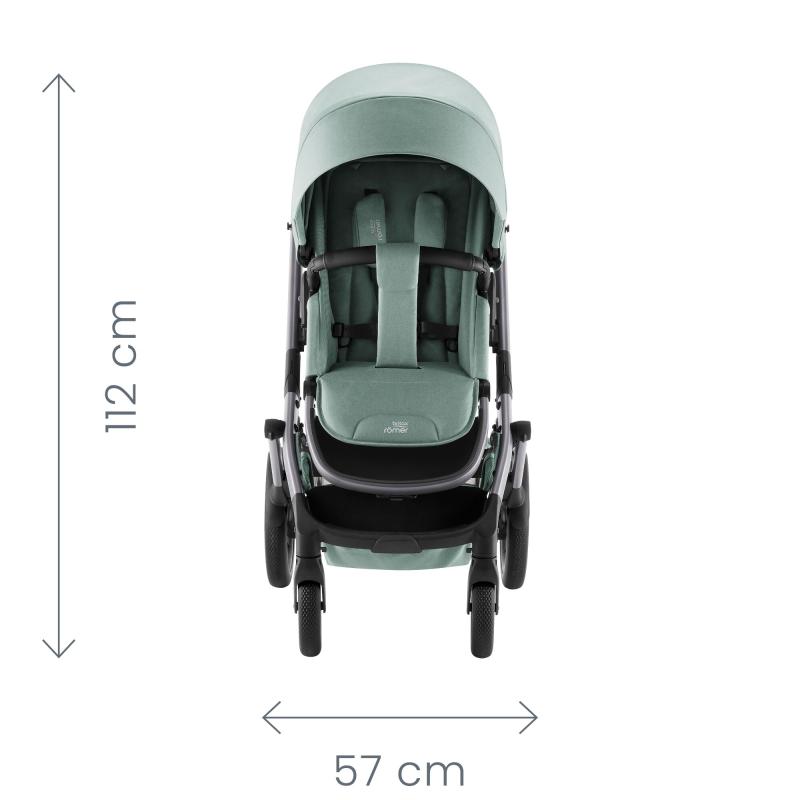 Set Smile 5Z + carrycot + Baby-Safe PRO + Vario Base 5Z, Jade Green 1