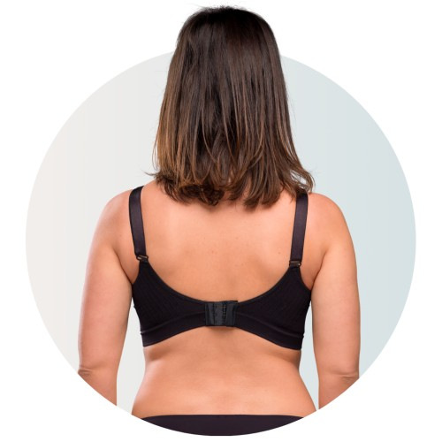 CARRIWELL Materská a dojčiaca podprsenka s Carri-Gel kosticami Black 2