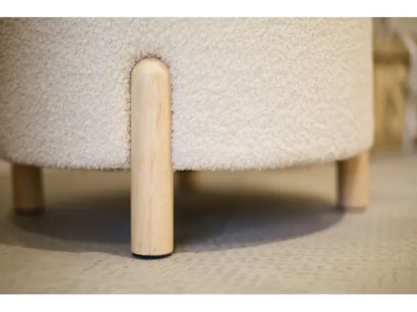 Kreslo detské Teddy Off White 6