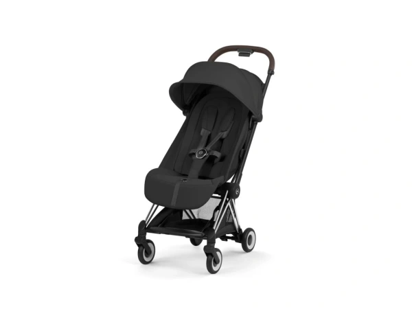 Cybex COYA Style 2026 rám Chrome Brown - Sepia Black