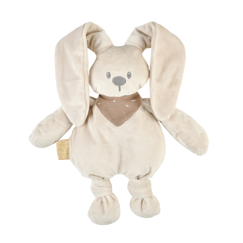NATTOU Hračka plyšový Lapidou Glow piesková 36 cm, 0 m+