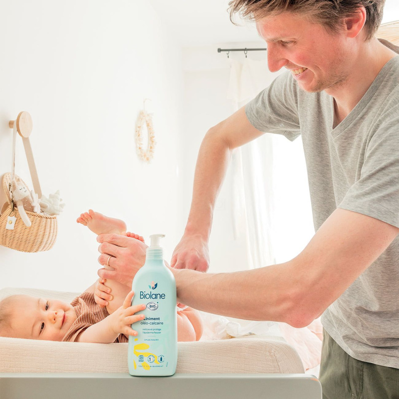 BIOLANE Certifikovaná organická čistiaca emulzia Liniment 500ml 1