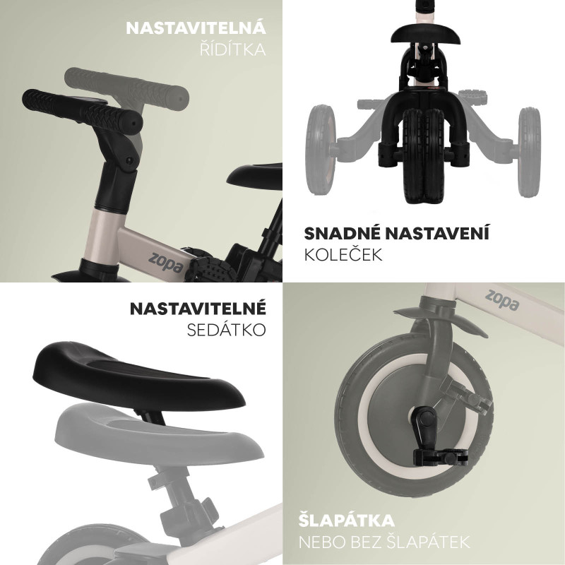 Trojkolka Razor Easy, Boss Grey 1