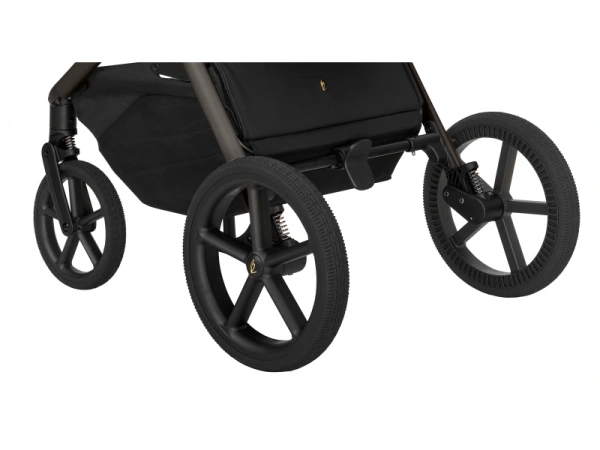 KikkaBoo Kočík 2v1 Goya Platinum MOCCA 9