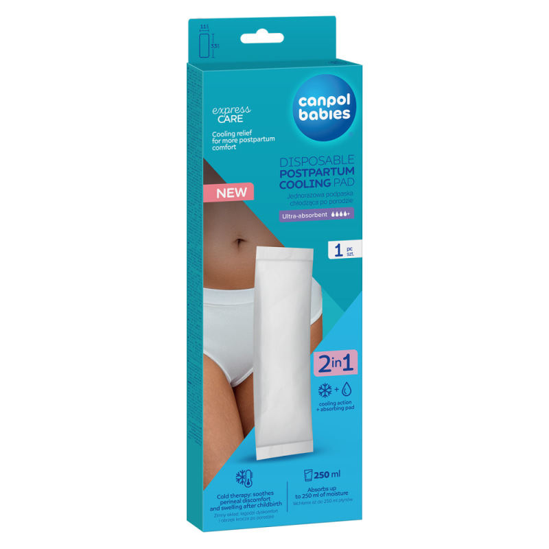 CANPOL BABIES Jednorazová popôrodná chladivá vložka 1 ks