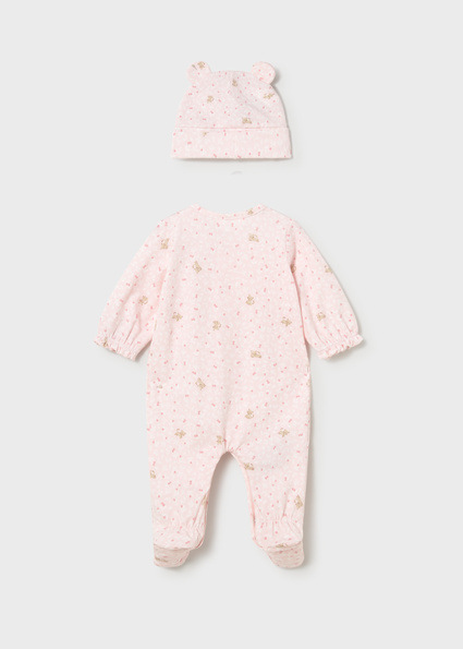 Mayoral overal a čiapka Baby rose 2