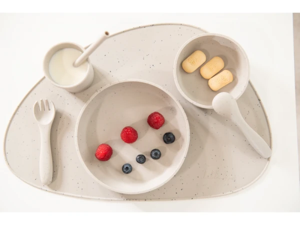 Príbor 2-dielny Platinum Silicone Sand 4