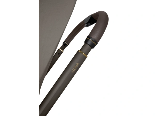 KikkaBoo Kočík 2v1 Goya Platinum MOCCA 7