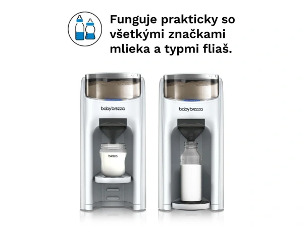 Baby Brezza Formula Pro Advanced All White - prístroj na prípravu dojčenského mlieka 4
