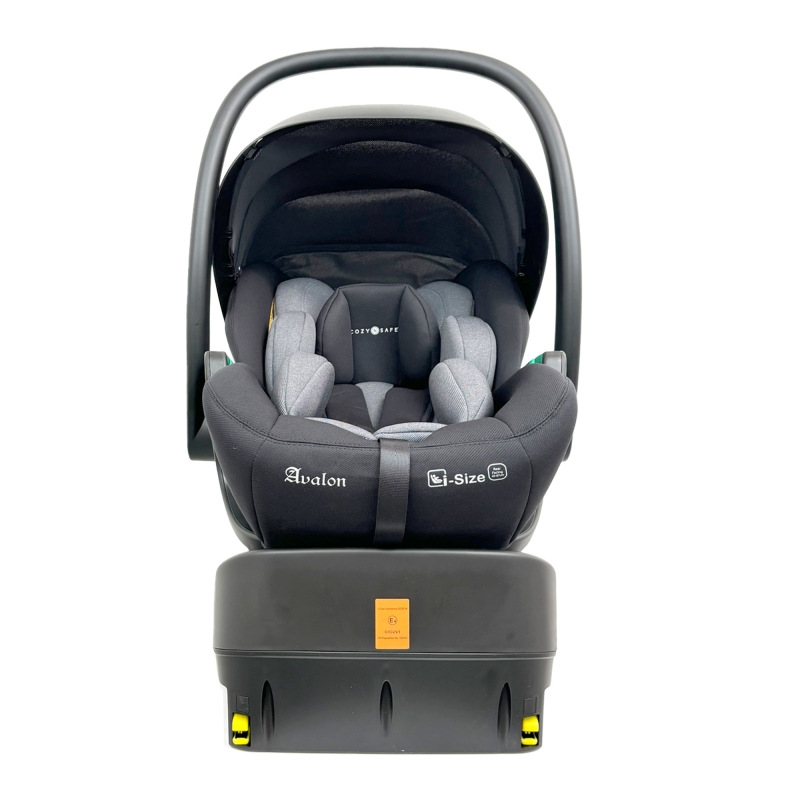 Cozy N Safe AVALON i-Size 360° autosedačka vr. ISOFIX bázy, Black/Grey 2025 7