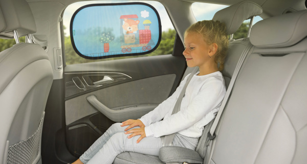 Slnečná clona do auta zvieratka, Fox 4