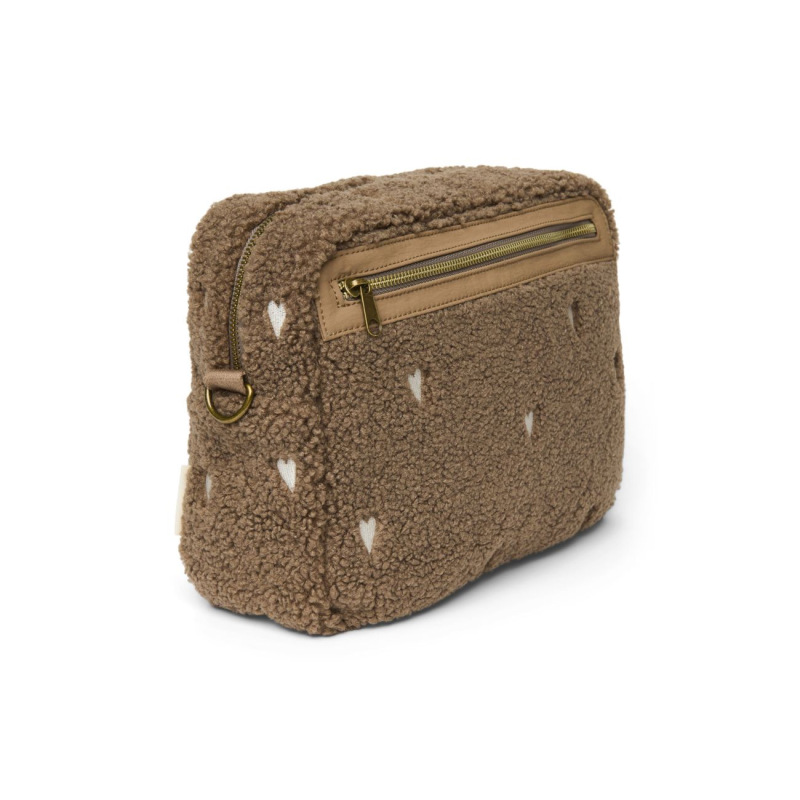 STUDIO NOOS - Teddy ORGANIZER na kočík | Brown hearts 1