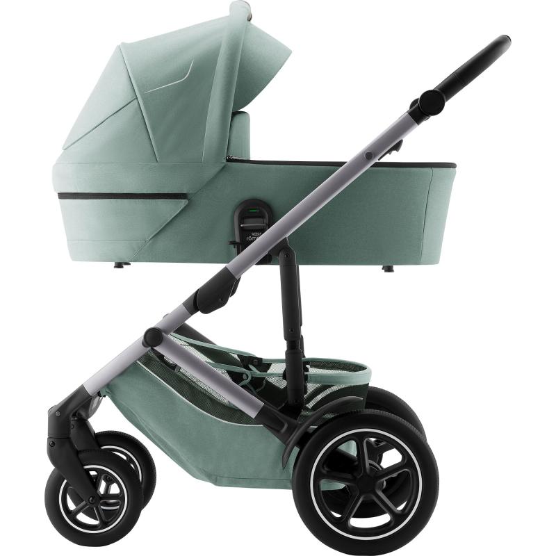 Set Smile 5Z + carrycot + Baby-Safe PRO + Vario Base 5Z, Jade Green 12