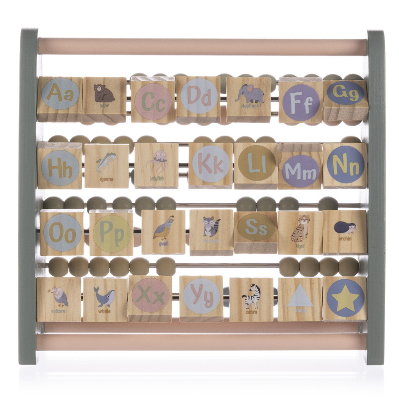 Drevené obojstranné počítadlo 5