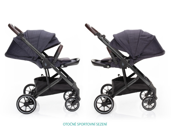 Set kočík Quest+ korba+ adaptéry, Midnight Navy/Black 4