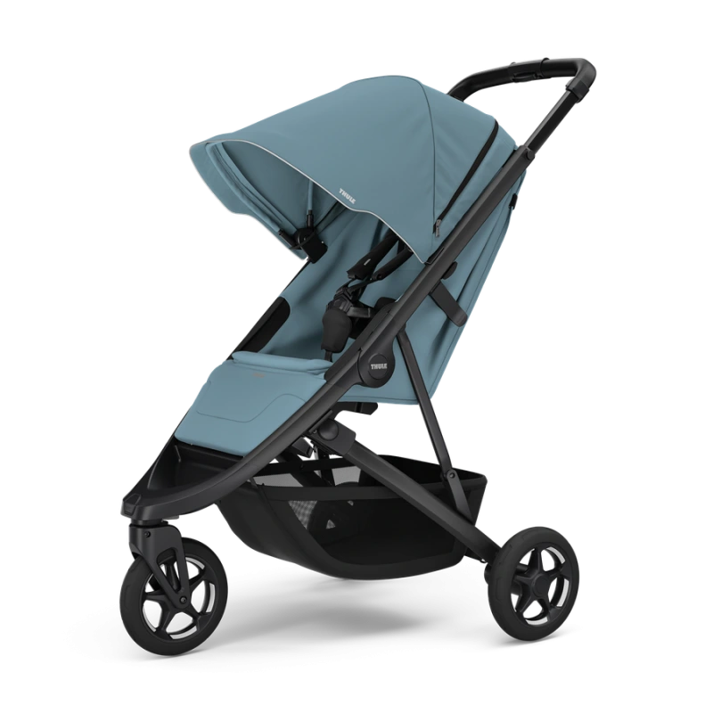THULE Spring 2 kompaktný športový kočík – Mid Blue