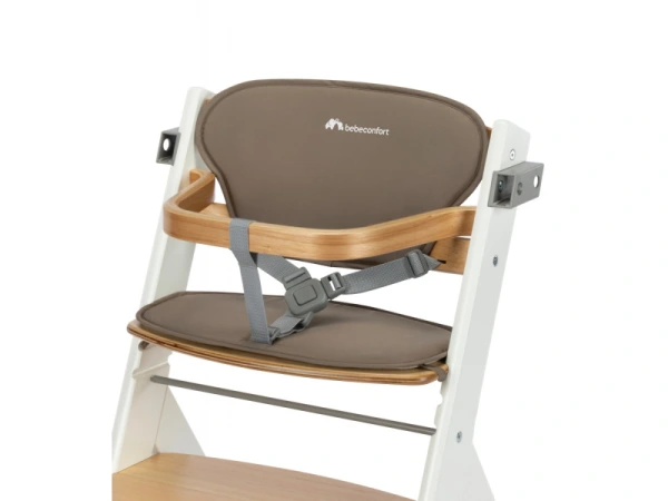 Timba stolička rastúca Light Wood s podložkou 3