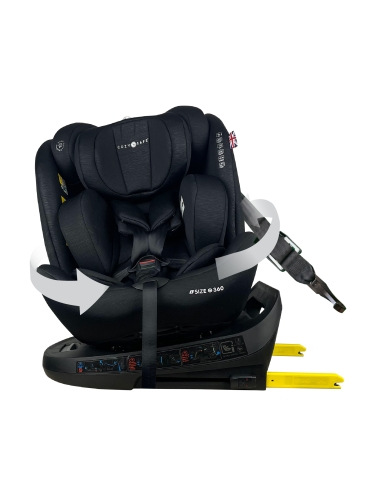 Cozy N Safe APOLLO i-Size 360° autosedačka 40-150, Onyx 2026