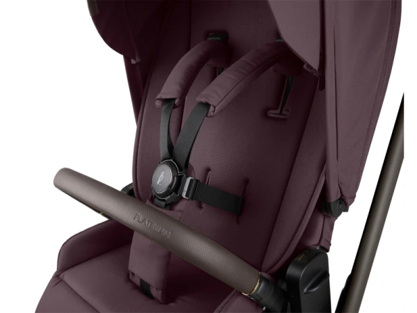 KikkaBoo Kočík 2v1 Goya Platinum MERLOT 15