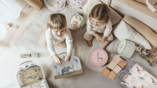 Detský kufrík sada 2ks 3