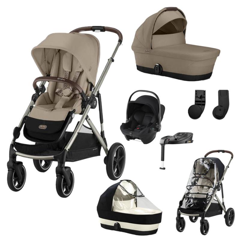 CYBEX GAZELLE Set XL, ALMOND BEIGE (Taupe rám)