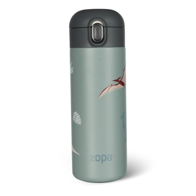 Termoska na tekutiny s brčkem 400 ml, Dino 5