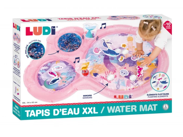 Podložka na hranie s vodou Morské víly Pink 3