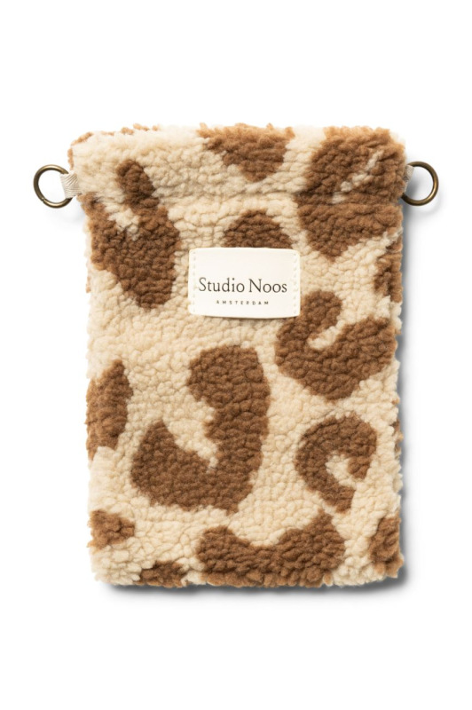 STUDIO NOOS - Teddy Phone BAG - taštička na telefon | Leopard