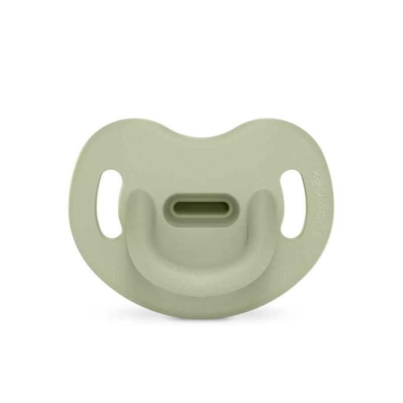 SUAVINEX | Cumlík anatomický SILIKÓN 6-18m SX PRO - COLOUR ESSENCE - zelené