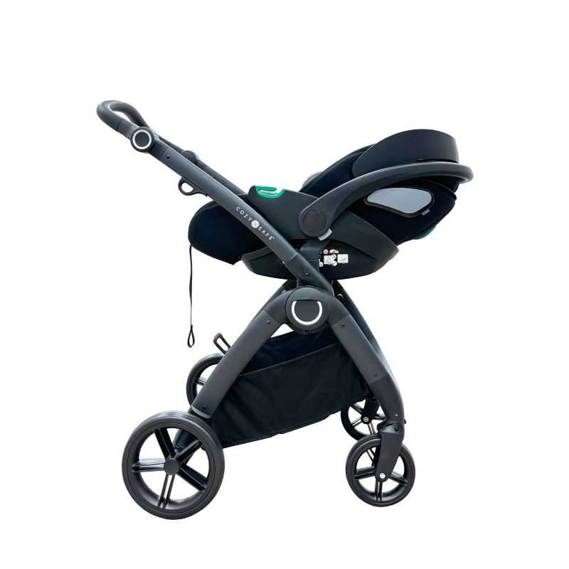 Cozy N Safe AVALON i-Size 360° autosedačka vr. ISOFIX bázy, Black/Grey 2025 5
