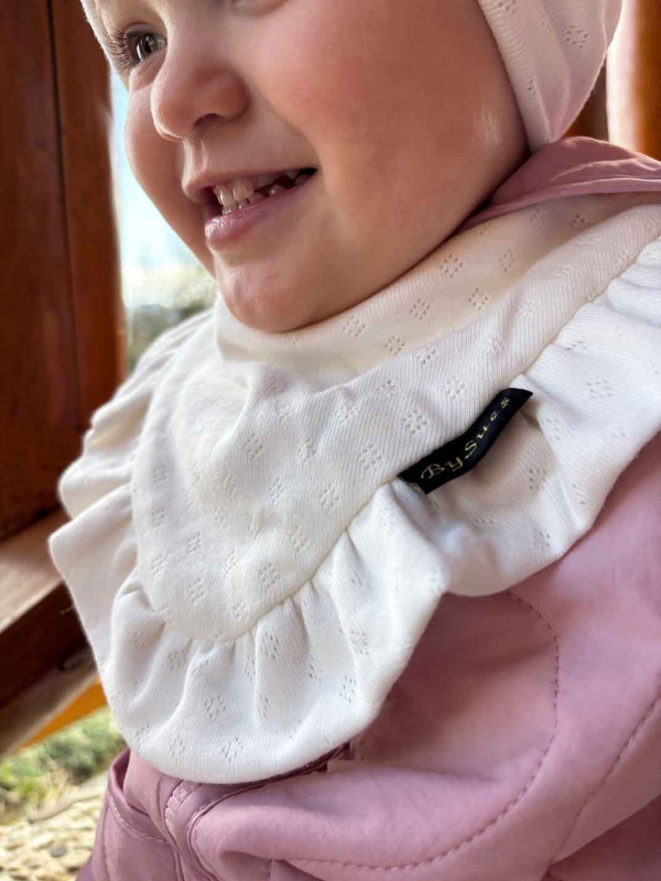 Detská čiapka / Turban s Mašľou, POINTELLE SMOTANOVÁ 4