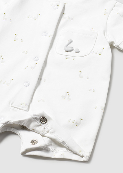 Mayoral pyžamo krátke set White 3