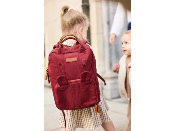 Detský batoh Mini Club Signature Burgundy 8