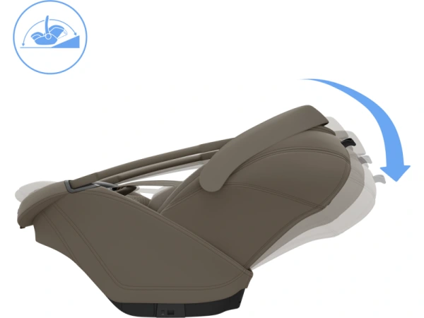 Coral Slide Pro autosedačka Oak Truffle 8