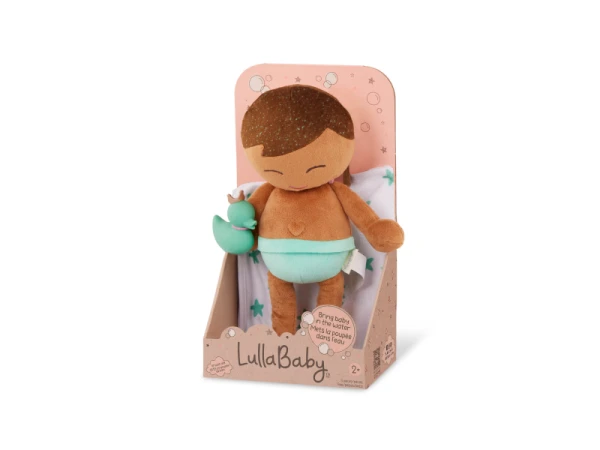 Bábika plyšová do vane chlapec Light Brown Hair 5