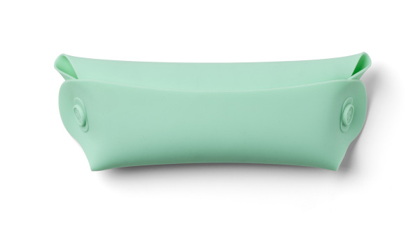 Silikonový bryndák, Pink/Green 2