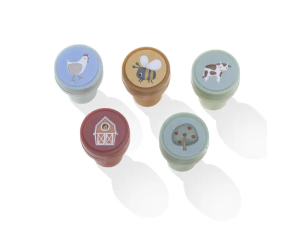 Pečiatky samofarbiace 16 ks Farma 1