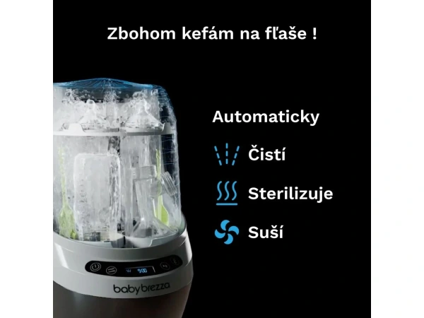 Baby Brezza Bottle Washer Pro All Black - umývačka fliaš 1