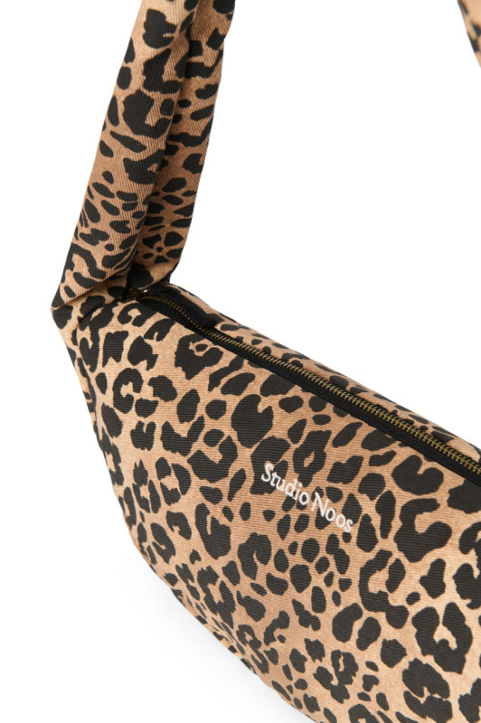 STUDIO NOOS - Cotton Mini Cross Body Bag | Brown Leopard 3