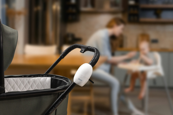 Houpadlo kočíka Eggy nabíjací, White 4