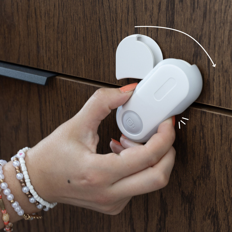 Zámok skrinky univerzálny 1ks, White 1