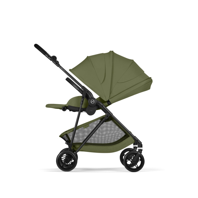 Cybex Melio Carbon 2026 - MOSS GREEN, ľahká bugina 7
