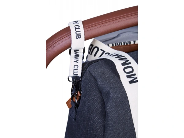 Prebaľovacia taška Mommy Club Signature Canvas Black 11