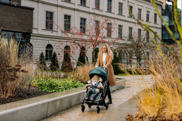 Kočík Quiq 2, Antique Green/Gold 16