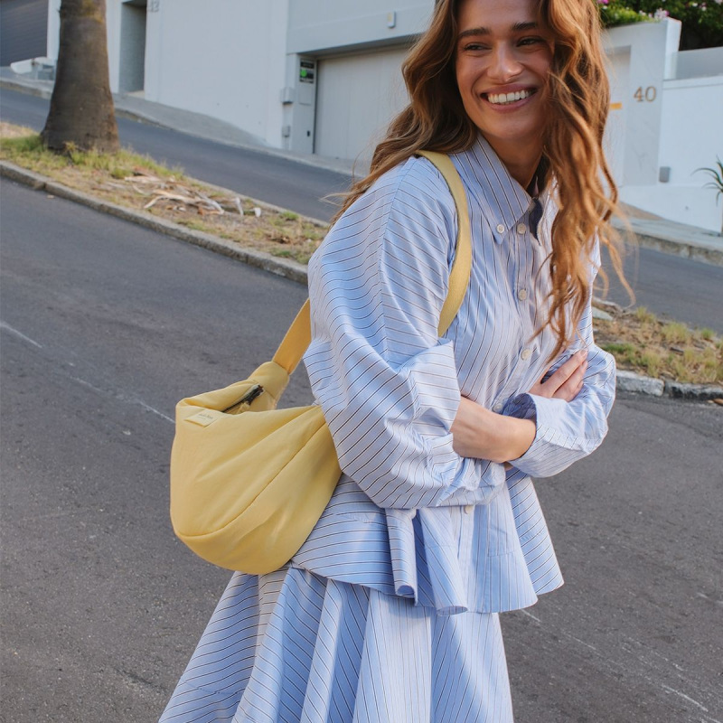 STUDIO NOOS - Puffy FANNY PACK kabelka | Textured Butter Yellow 9