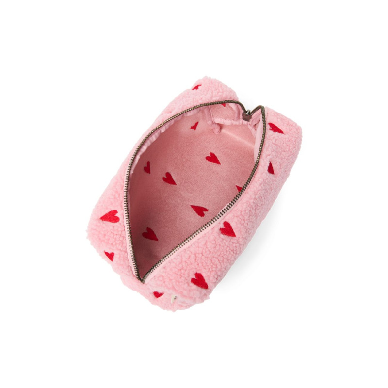 STUDIO NOOS - Puffy POUCH - kabelka | Light Pink Hearts 2