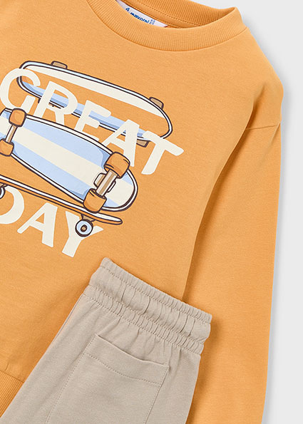 Mayoral dlhý set Peach 3