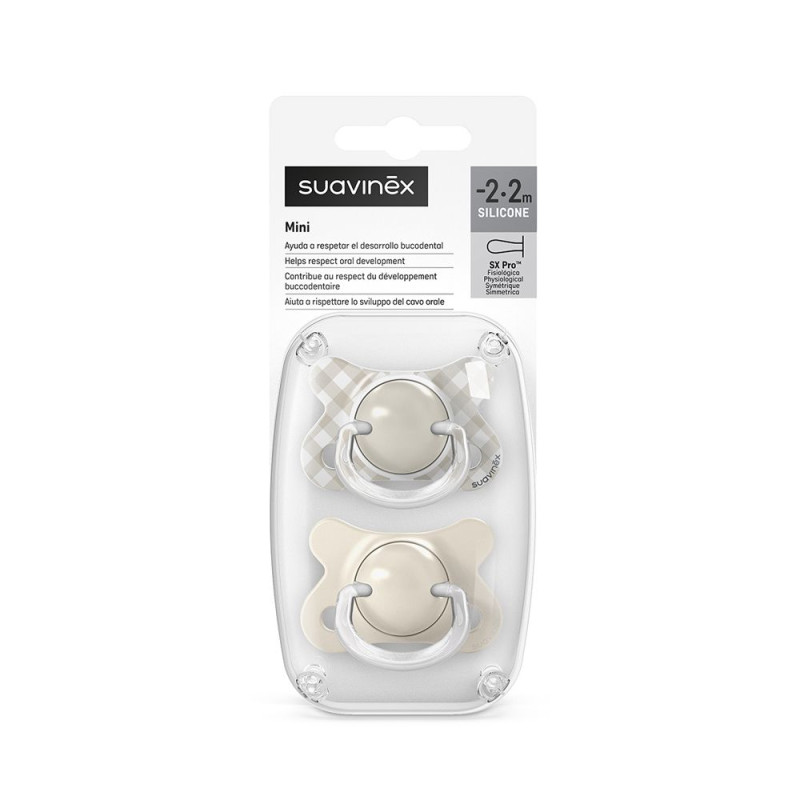 SUAVINEX | Cumlík SX PRO fyziologický WILD & FREE -2/2 m - krémový 5