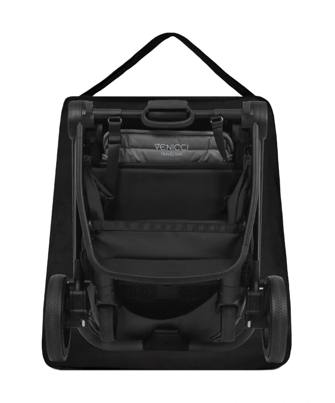 Venicci VERO Travel Bag prepravná taška na kočík - Black 1